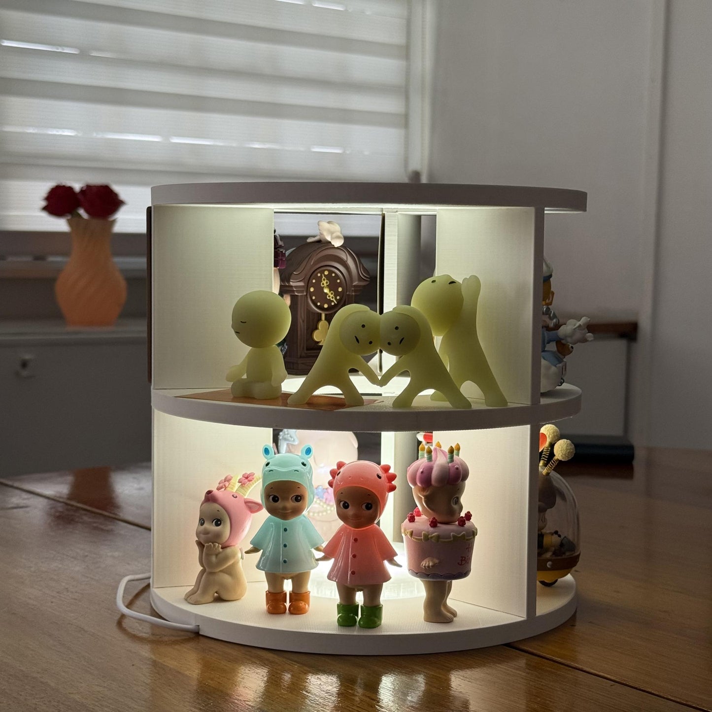 Figurine Display Light Tower | For Trinkets & Pop Mart Figurines