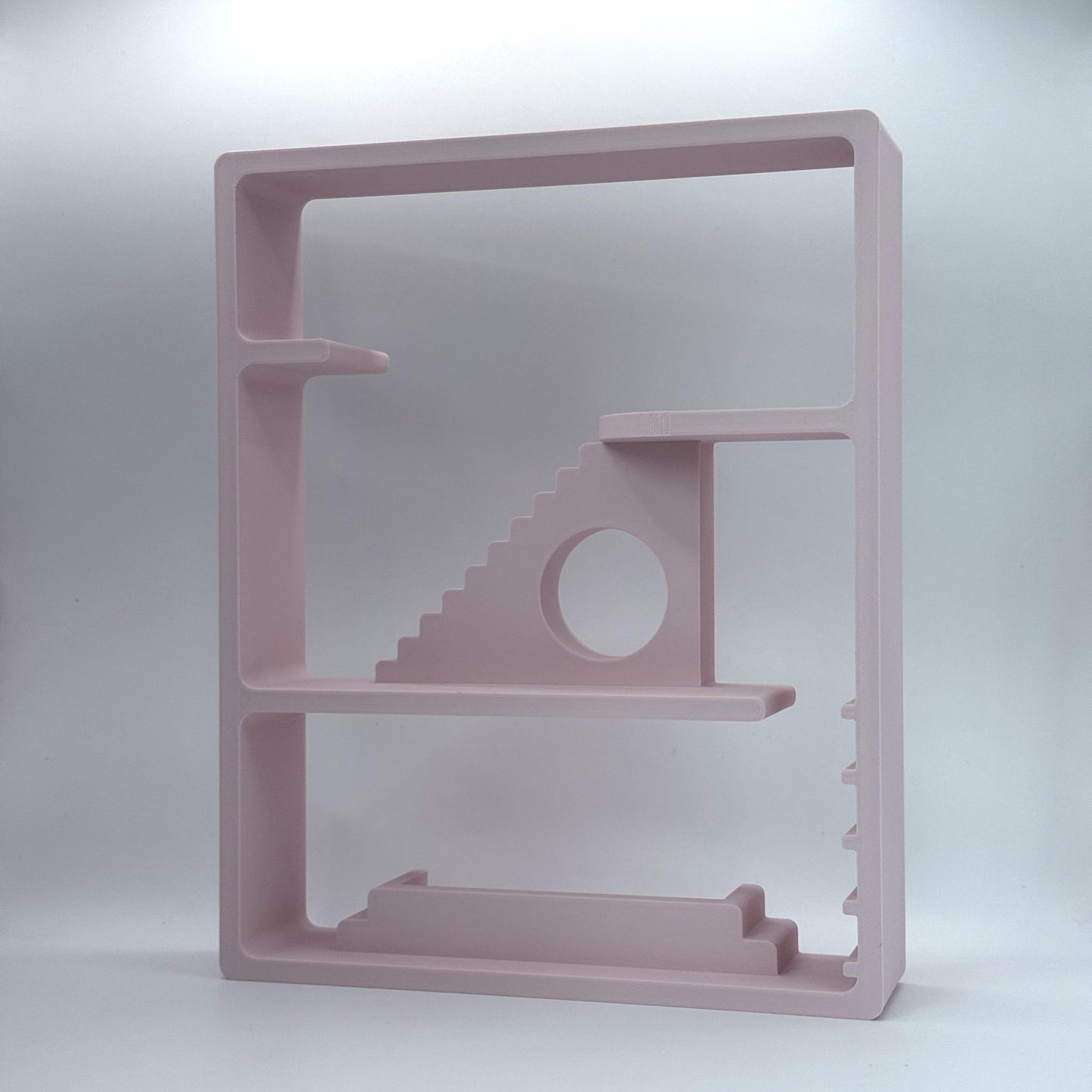 Smiski Display Stand – Block Edition | Mini Figure Organizer Shelf