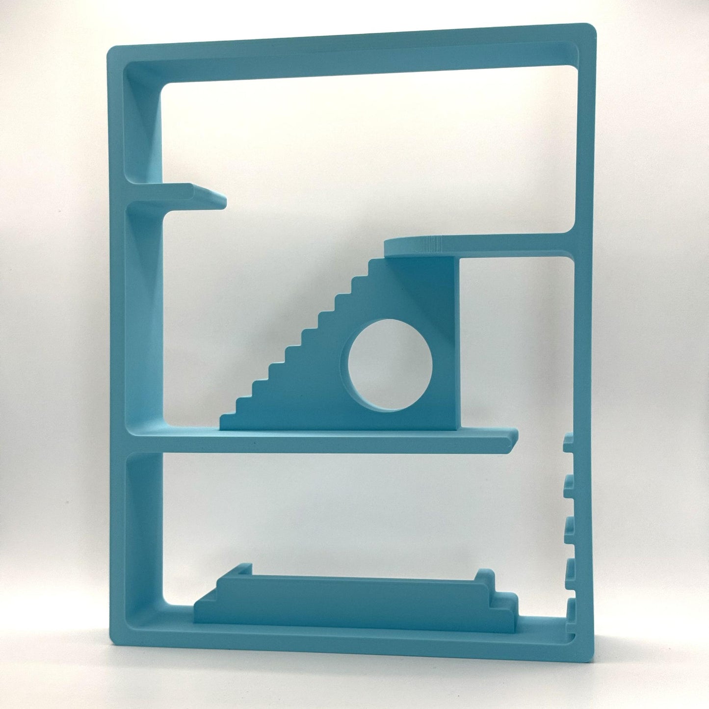 Smiski Display Stand – Block Edition | Mini Figure Organizer Shelf