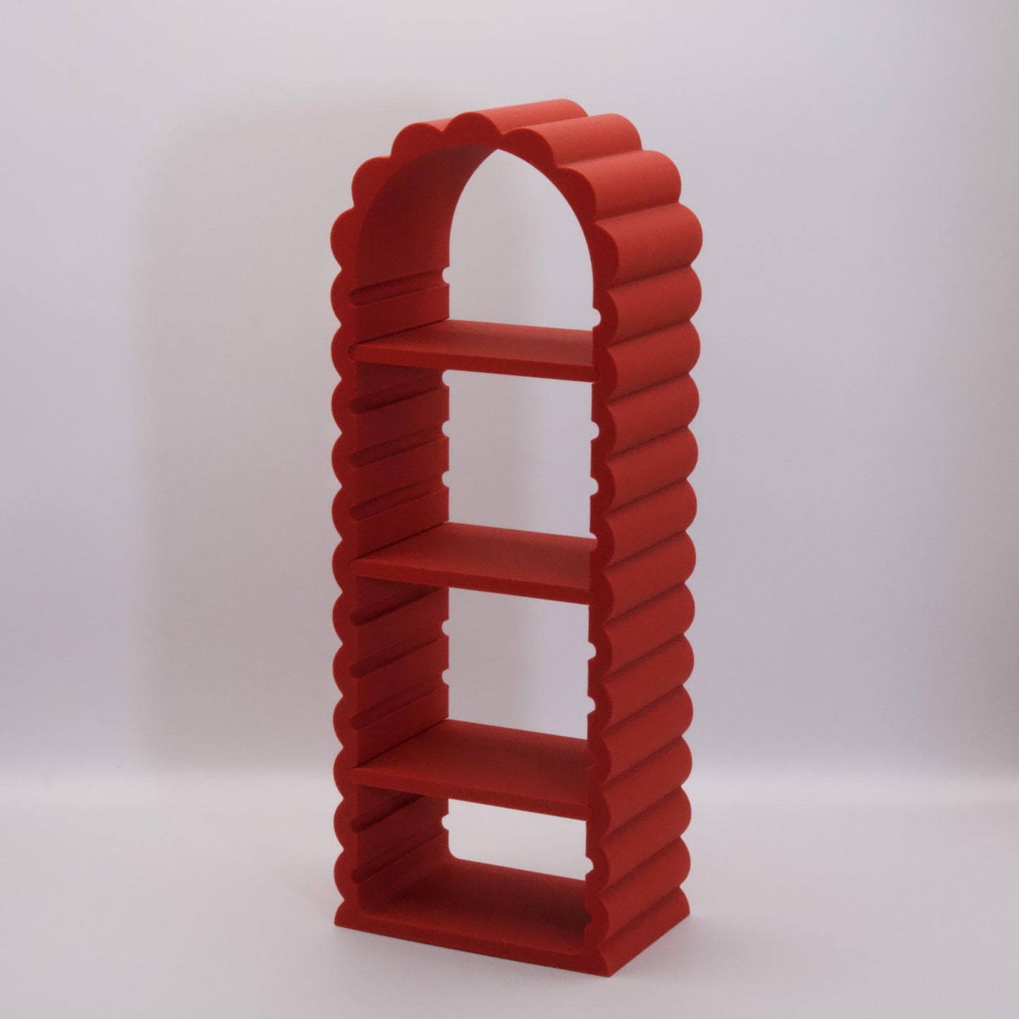 Arch Display Tower | Ribbed Edition | Figurine Display