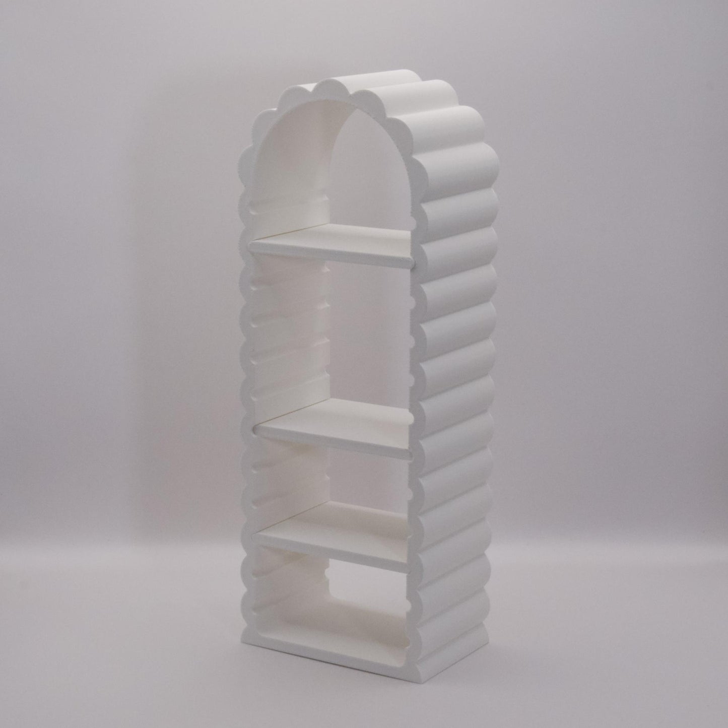 Arch Display Tower | Ribbed Edition | Figurine Display