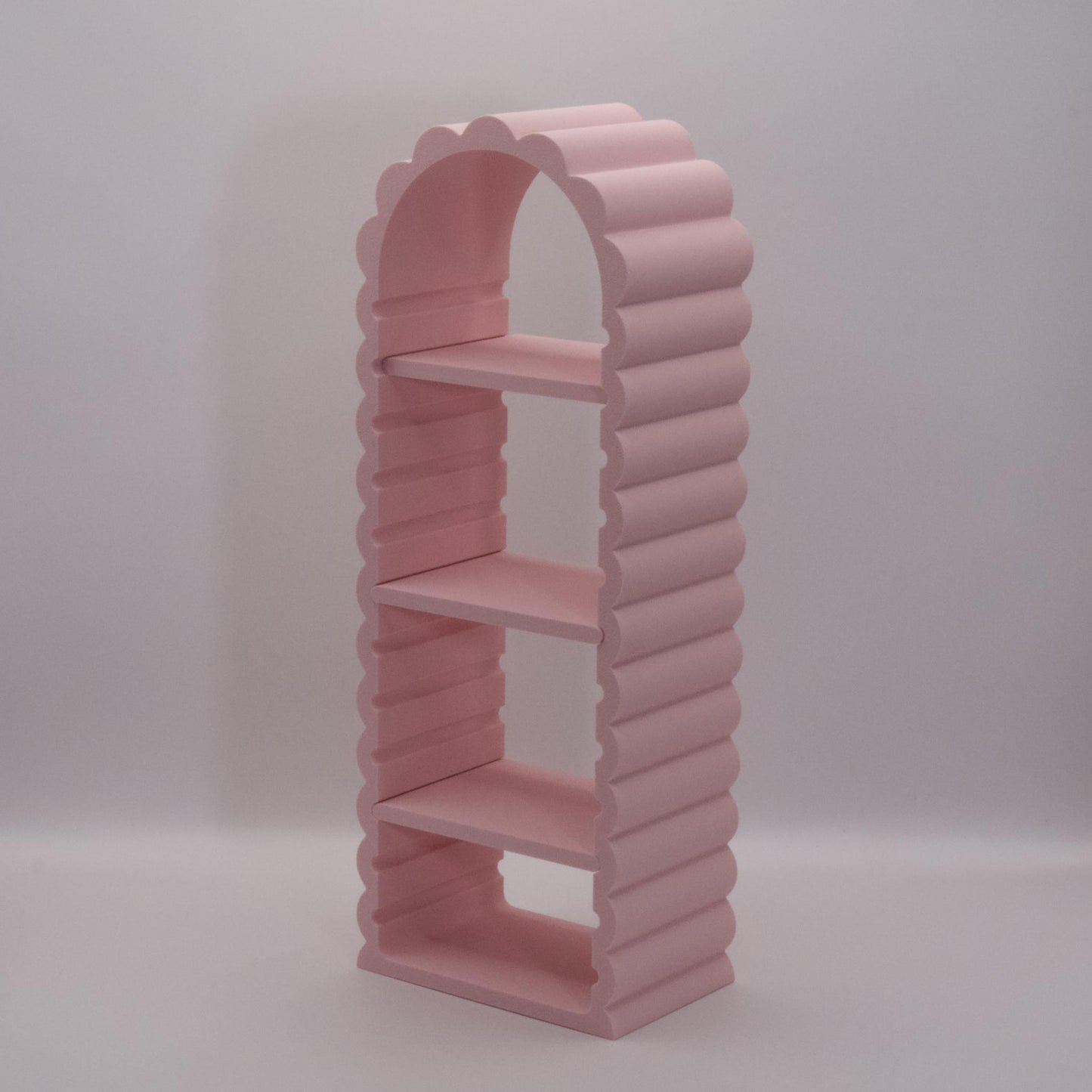 Arch Display Tower | Ribbed Edition | Figurine Display