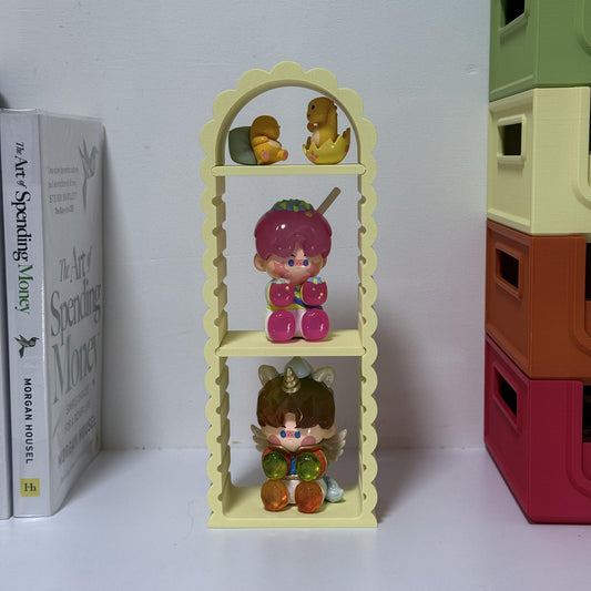 Arch Display Tower | Ribbed Edition | Figurine Display